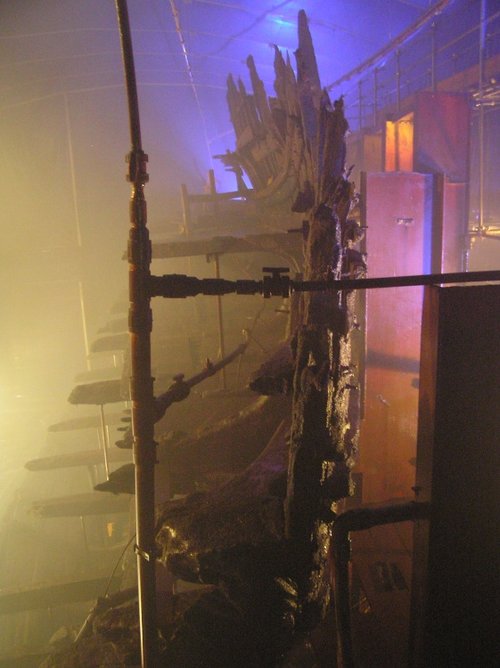 Mary Rose, King Henry VIII's warship undergoing preservation