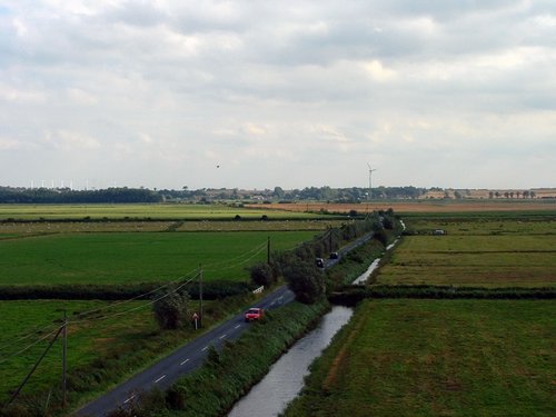 View from Horsey Mill, looking towards West Somerton