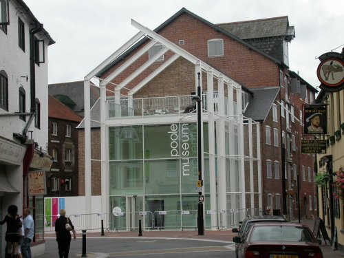 A picture of Poole Museum in Dorset