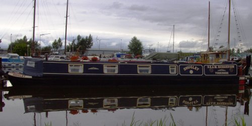 Canal Boat, Goole, East Riding of Yorkshire