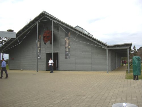 Sutton Hoo exhibition centre, Woodbridge, Suffolk