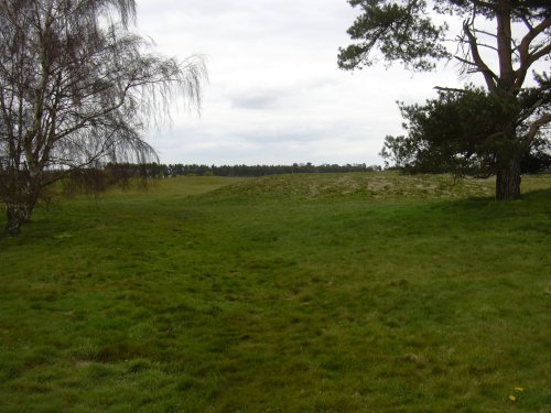 Burial mounds, Sutton Hoo, Woodbridge, Suffolk