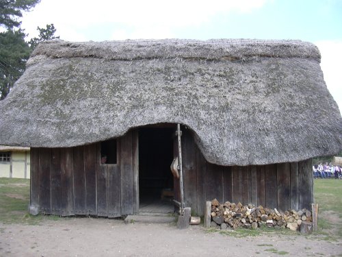 The living house at West Stow Country Park, West Stow, Suffolk