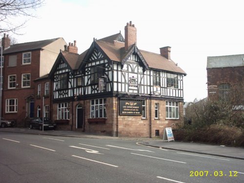 The Thatched House pub, Stockport, Greater Manchester