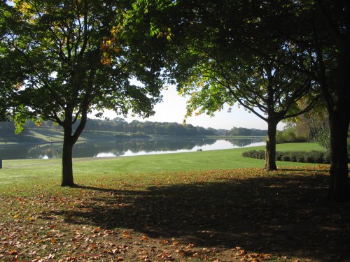 Autumn at Fairlands Valley Park, Stevenage, Hertfordshire