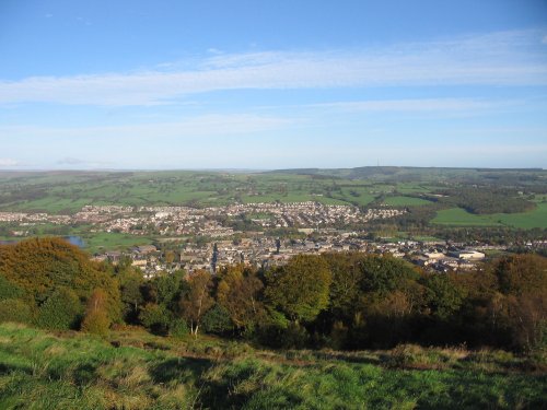 Chevin Forest Park, Otley from Surprise View