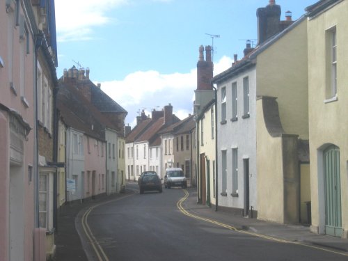 Colourful buildings, Axbridge, Somerset