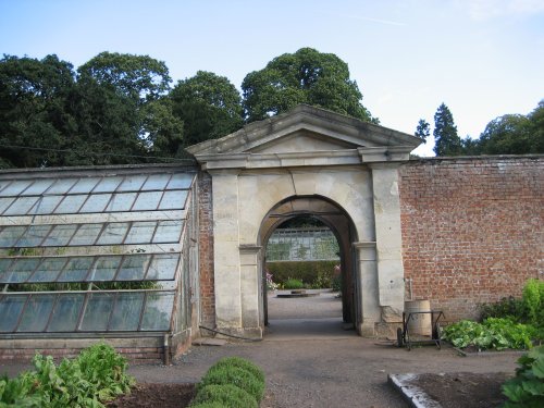 Walled garden, Wraxall, Somerset
