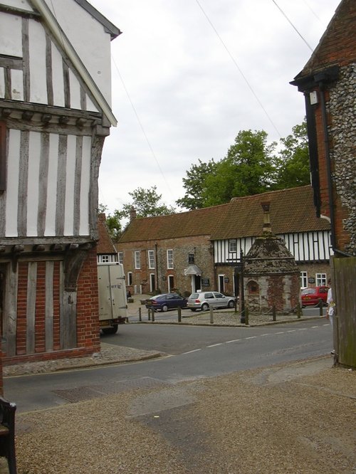 Little Walsingham village centre, Norfolk