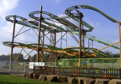 The Twister, Lightwater Valley Park, Ripon, North Yorkshire