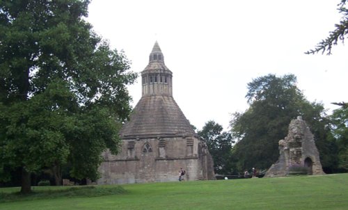 The Abbot's kitchen, Glastonbury Abbey, Somerset