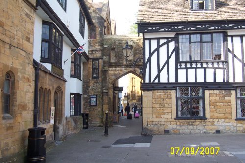 Sherborne street scene, Dorset