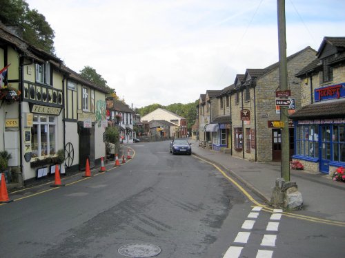 Cheddar streetscape