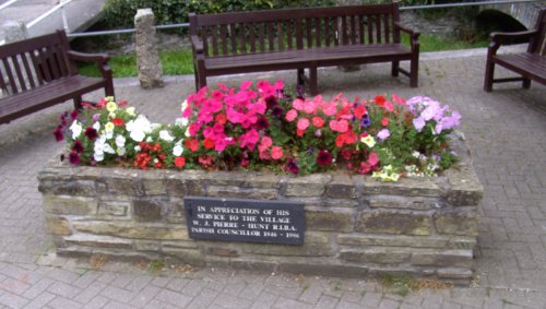 Memorial, Polperro, Cornwall