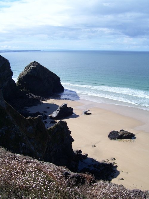 Bedruthan Steps, St Eval, Cornwall