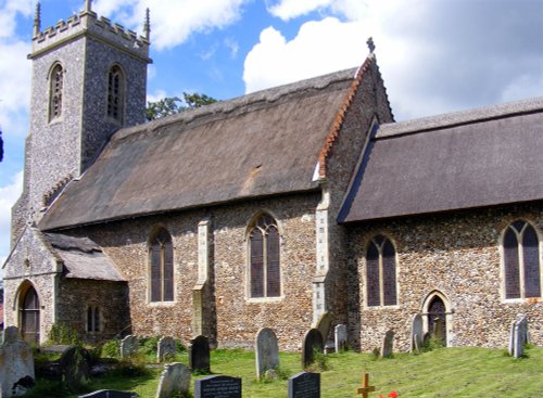 The parish church of St. Fabian & St. Sebastian, Woodbastwick.