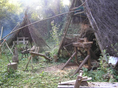 Bodgers camp at Amberley