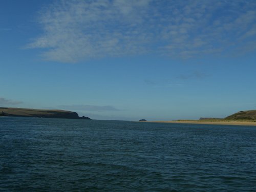 Camel Estuary from Rock