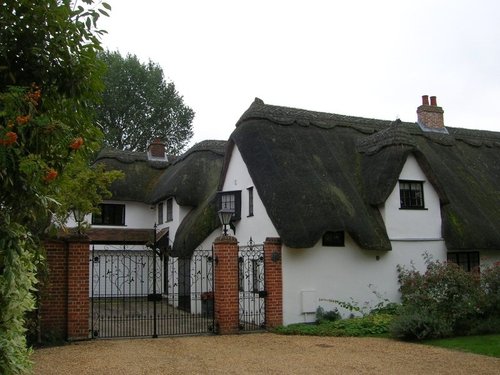 A cottage along the River Cam, Fen Ditton, Cambridgeshire
