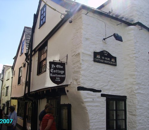 Ye Olde Cottage Restaurant in Looe, Cornwall