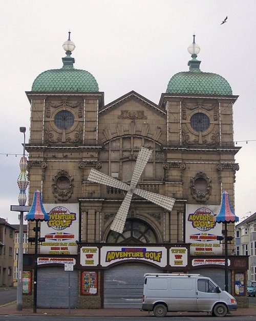 The Windmill which used to be a theatre, Great Yarmouth, Norfolk
