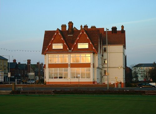 Great Yarmouth seafront and bowling greens