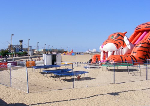 The beach at Great Yarmouth