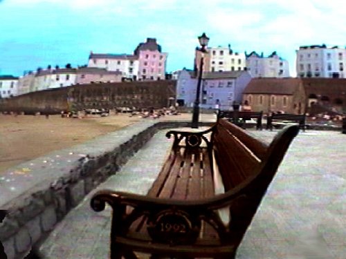 Tenby's pastel Edwardians