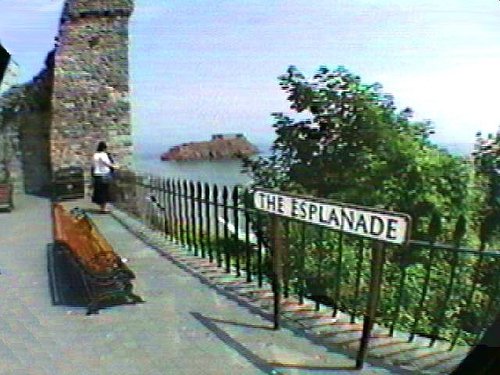 Tenby Esplanade viewpoint