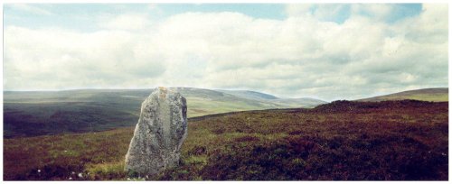 Menhir just south of Thurso