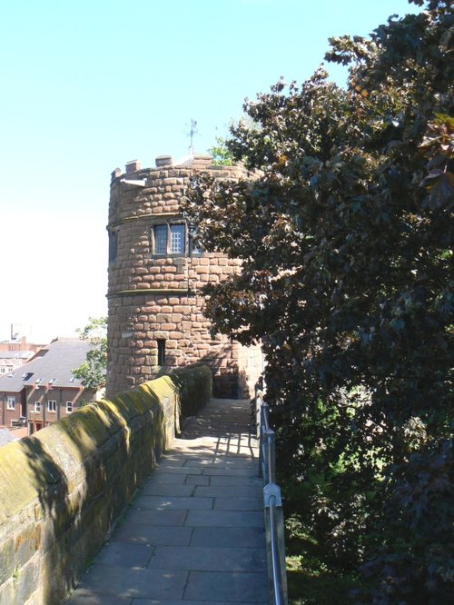 King Charles Tower.  Chester City Walls