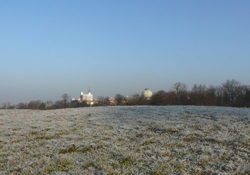 The Royal Observatory in Winter