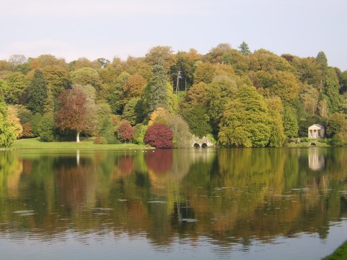 Stourhead on a fine day in October 2007