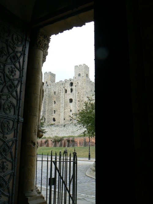 The Castle From Within The Cathedral