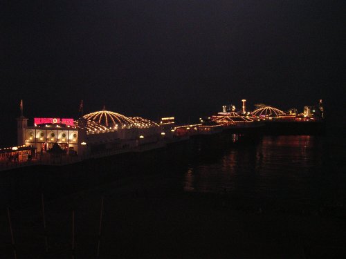 Brighton Pier at Night