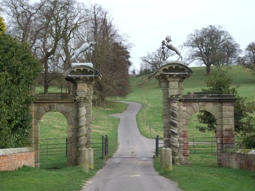 Gateway to Staunton Harold Hall, Leicestershire