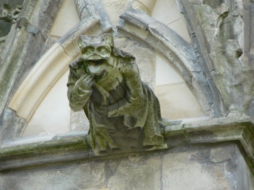 A Grotesque at York Minster, North Yorkshire