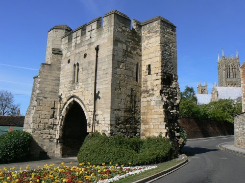 Lincoln Cathedral from Pottergate