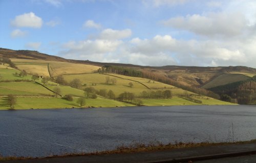 Views of Derwent Reservoir, Castleton, Derbyshire