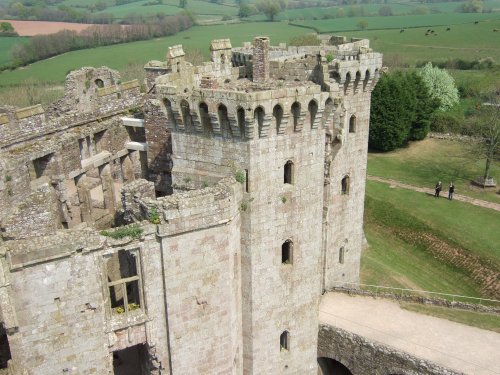Raglan Castle, Usk, Monmouthshire