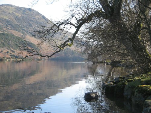 Ullswater on a bright February Afternoon.