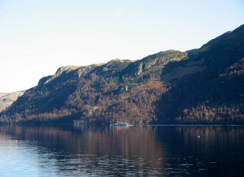 Ullswater on a bright February Afternoon.