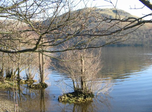 Ullswater on a bright February Afternoon.