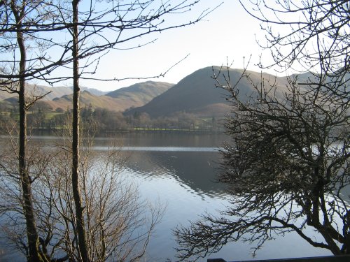 Ullswater on a bright February Afternoon.