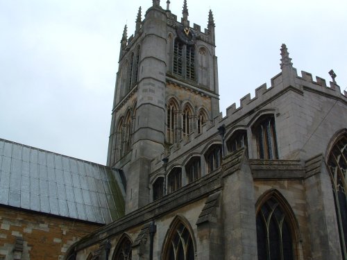 St Mary's church Tower, Melton Mowbray, Leicestershire