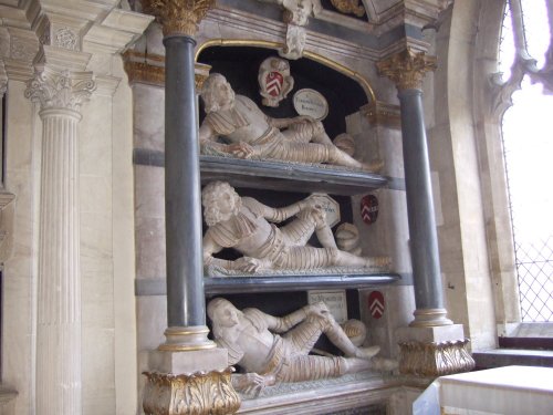 The Fettiplace monuments Swinbrook, Oxfordshire