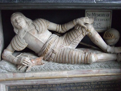 Fettiplace monument Swinbrook, Oxfordshire