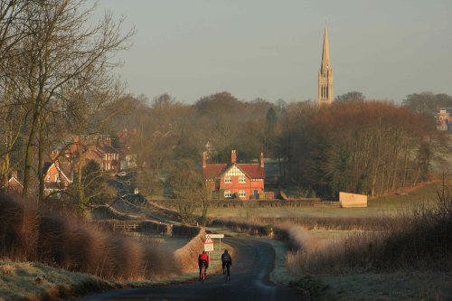 Winters Morning South Dalton, East Riding of Yorkshire