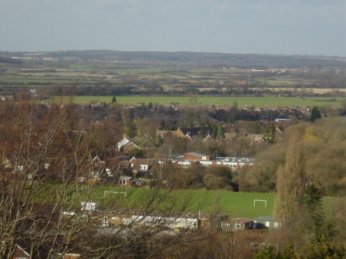 Overlooking Ramsey Manor School and Arnold Middle School, Barton le Clay