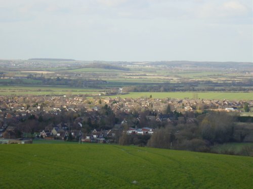 Barton-le-Clay looking towards Bedford